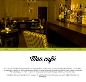 Kaviareň na Mariánskom námestí - Mon Cafe